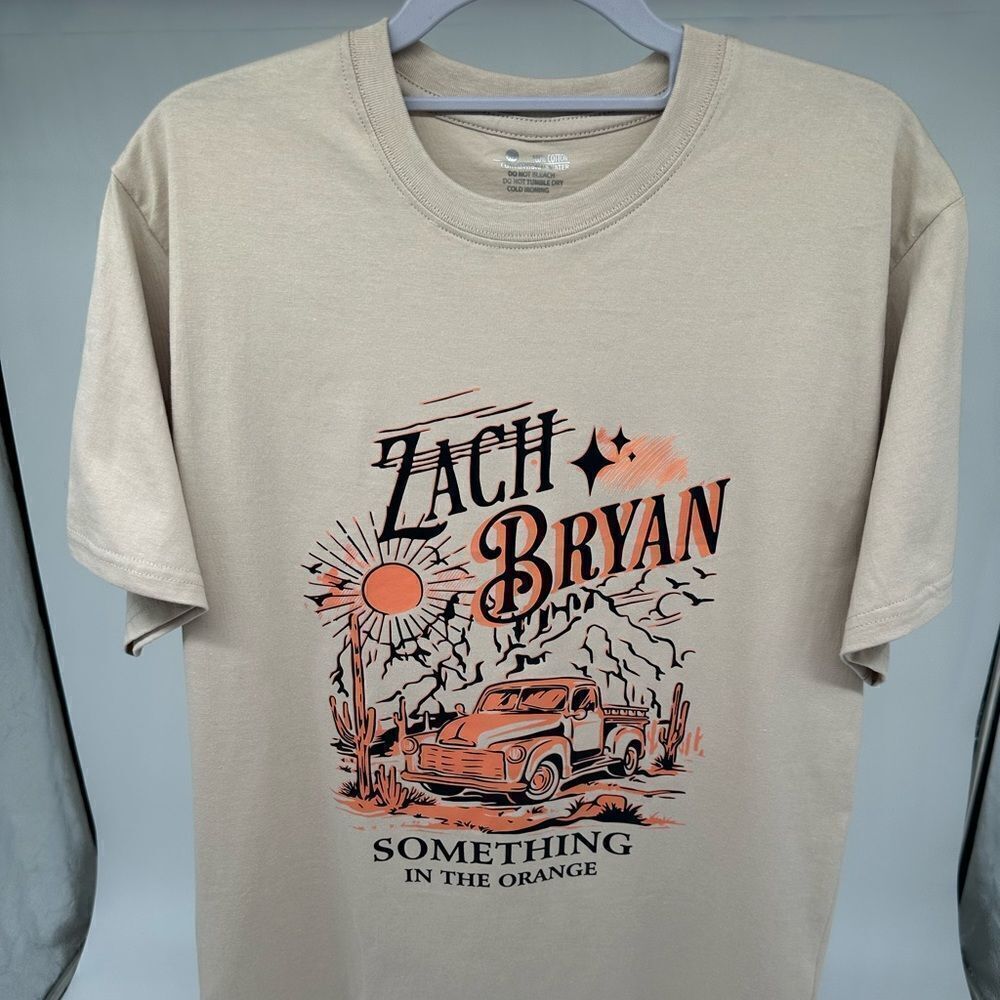 Zach Bryan Something in the Orange graphic tee